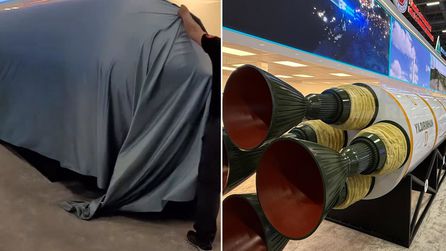 Türkiye Yıldırımhan balistik füzesini SAHA Expo'da tanıttı