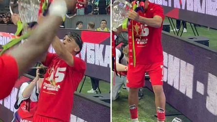 Spartak Moskova Kupayı Kazandı, Kupa Parçalandı