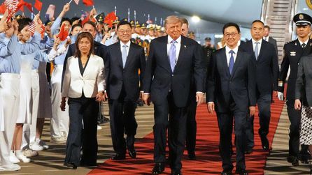 Donald Trump 8,5 yıl aradan sonra Çin'i ziyaret etti