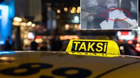 İstanbul’da taksi şoförüne gasp saldırısı anları kamerada