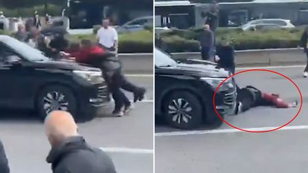 Ankara'da CHP Genel Merkezi önünde gergin anlar yaşandı