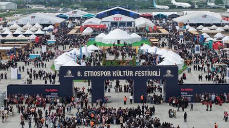 İstanbul'da 1,5 milyon kişi Etno spor Kültür Festivali'ni ziyaret etti