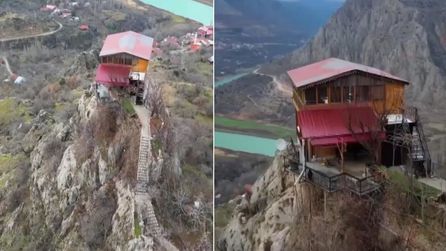 Kemaliye'deki eşsiz evin ilginç hikayesi dikkat çekiyor