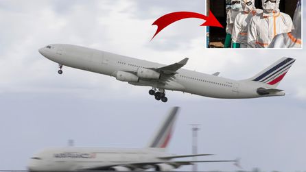 Air France uçağı Ebola şüphesiyle Montreal'e acil iniş yaptı