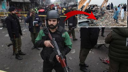 Pakistan'da polis karakoluna intihar saldırısı: 12 ölü, 3 yaralı