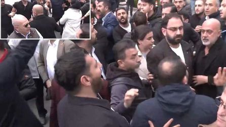 CHP Genel Merkezi'nde tahliye iddiaları nedeniyle gerginlik yaşandı