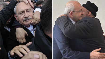 Kılıçdaroğlu ve kendisine saldıran kişi yıllar sonra bir araya geldi