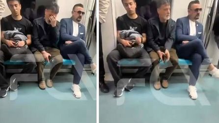 Ertan Torunoğulları Marmaray'da görüntülendi, sosyal medya gündem oldu