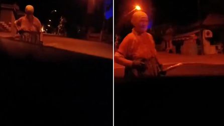 Davutlu Köyü'nde gece yaşanan korkutucu anlar gençleri paniklettti