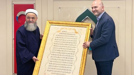 Süleyman Soylu, Ahmet Mahmut Ünlü ile HAYDER'de buluştu