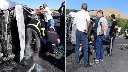 Şanlıurfa'da otomobil kazasında 2 kişi hayatını kaybetti