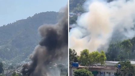 Pakistan'da ordu helikopteri düştü, tüm mürettebat hayatını kaybetti
