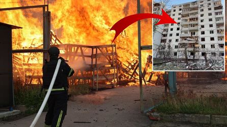 Böylesi görülmedi! Ülkenin başkenti bir gecede yangın yerine döndü
