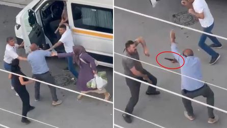 Ankara'da 'kadına laf atma' yüzünden kavga çıktı