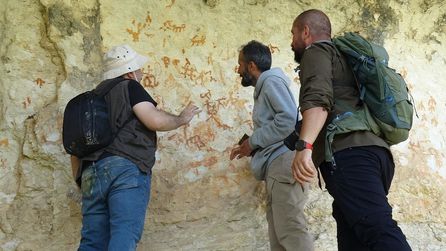 Malatya'daki Tohma Kanyonu'nda 7000 Yıllık Mağara Resimleri Keşfedildi