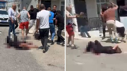 Kocaeli'de Eşini Bıçaklayan Adam Mahallelinin Hedefi Oldu
