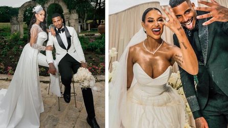Mario Lemina ve Fanny Neguesha nikah masasında buluştu