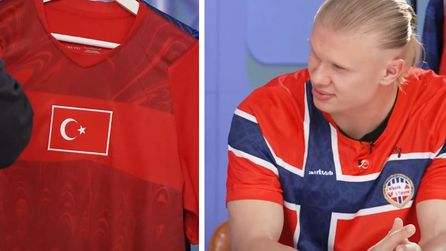 A Milli Takım formaları Erling Haaland'dan övgü aldı