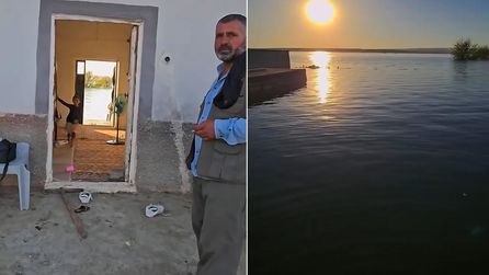 Ilısu Barajı'nda Su Seviyesi Yükseldi, Soğuksu Köyü Değişti