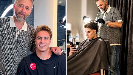 Kenan Yıldız, Dünya Kupası için özel saç tasarımı yaptırdı