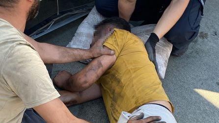 Hendek'te akaryakıt istasyonunda iş kazası yaşandı