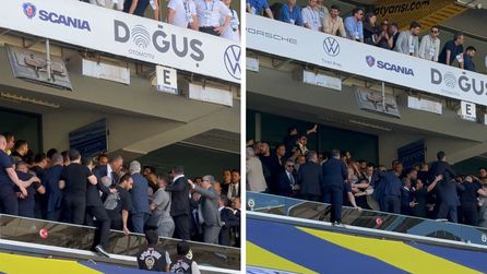 Fenerbahçe Genel Kurulu'nda protokolde kavga yaşandı