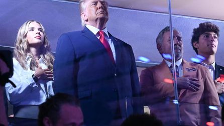 Trump NBA Finali'nde protestolarla karşılaştı