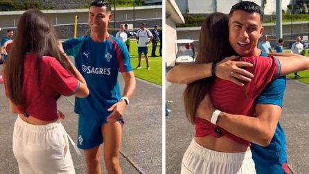 Celine Dept Cristiano Ronaldo ile buluştu, duygusal anlar yaşandı