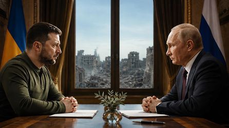 Zelenski, Putin'e barış çağrısı yapan bir mektup yazdı