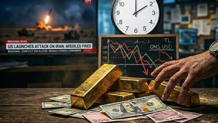 ABD'nin İran'a saldırısı sonrası altın fiyatları düştü
