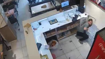Yüksekova'da gaz sıkışması nedeniyle meydana gelen patlama