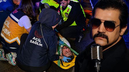 Samsun'da Bayhan konserinde motorlu bisiklet kazası meydana geldi