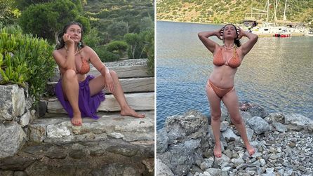 Nurgül Yeşilçay'dan yaz tatili paylaşımı