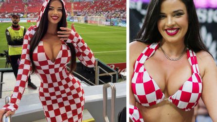 Hırvat model Ivana Knöll FIFA 2026 Dünya Kupası'nda yer aldı