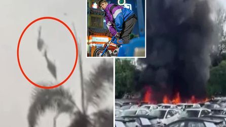 Rio de Janeiro'da iki helikopter çarpıştı, 6 kişi hayatını kaybetti