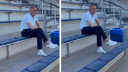 A Milli Takım antrenmanında TFF Başkanı dikkat çekti