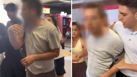 Mecidiyeköy Metrobüs İstasyonu'nda kadın fotoğraflandı