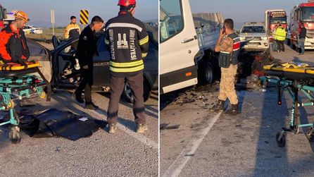 Erzurum'da trafik kazası: 3 ölü, 3 yaralı