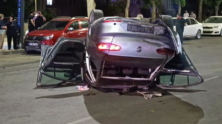 Kahramanmaraş'ta otomobil yarışı kazayla sonuçlandı: 5 yaralı