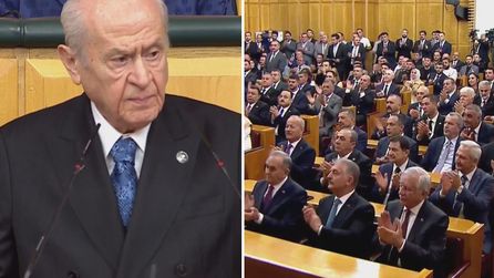 Devlet Bahçeli A Milli Takım için özel marş dinletti