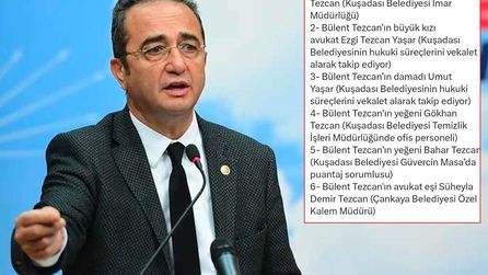 Bülent Tezcan hakkındaki iddialar CHP'de tartışmalara yol açtı