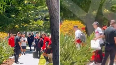 A Milli Takım ABD maçı öncesi protesto ile karşılaştı