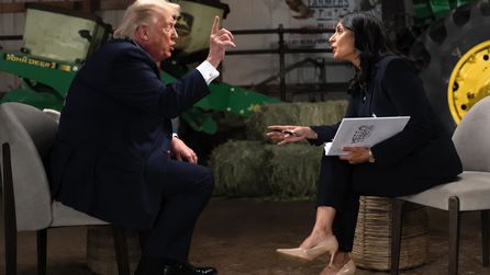 Trump, NBC röportajını sinirle terk etti ve sunucuya hakaret etti