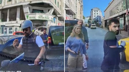 Kocatepe'de motosikletli tehdit olayında boksör olmadığı anlaşıldı