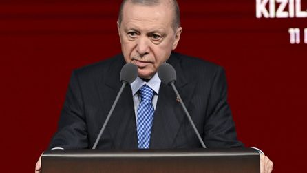 Cumhurbaşkanı Erdoğan Kızılay Ödülleri Töreni'nde konuştu