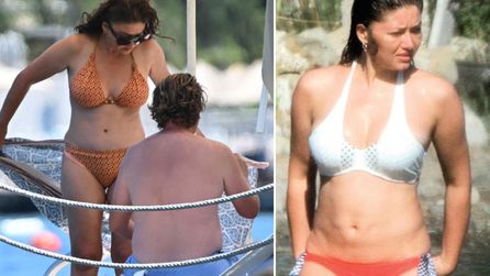 Nurgül Yeşilçay tatilde pareosuyla görüntülendi