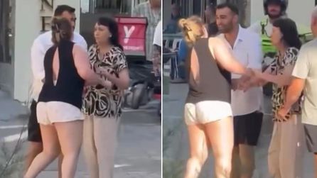 Karşıyaka'da komşular arasındaki kavga sokakta büyüdü
