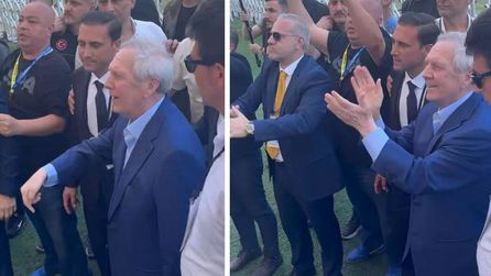 Fenerbahçe Genel Kurulu'nda Aziz Yıldırım ile Hakan Safi arasında gerginlik