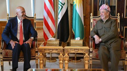 Tom Barrack, Kuzey Irak'ta önemli görüşmeler gerçekleştirdi