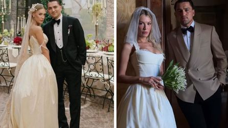 Cengiz Ünder ve Bilge Yenigül Roma'da evlendi, balayı Sındırgı'da